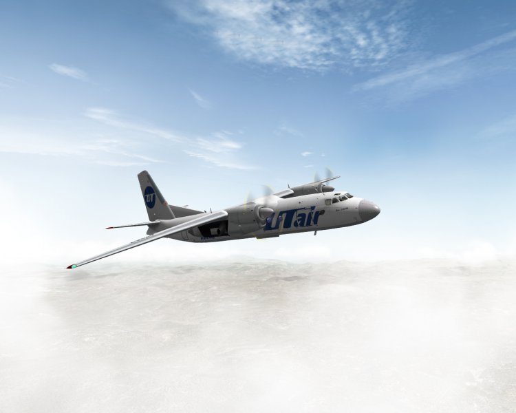 Скачать Российские самолеты для FSX и для FS2004 - 17 Ан-24 скачать для fsx