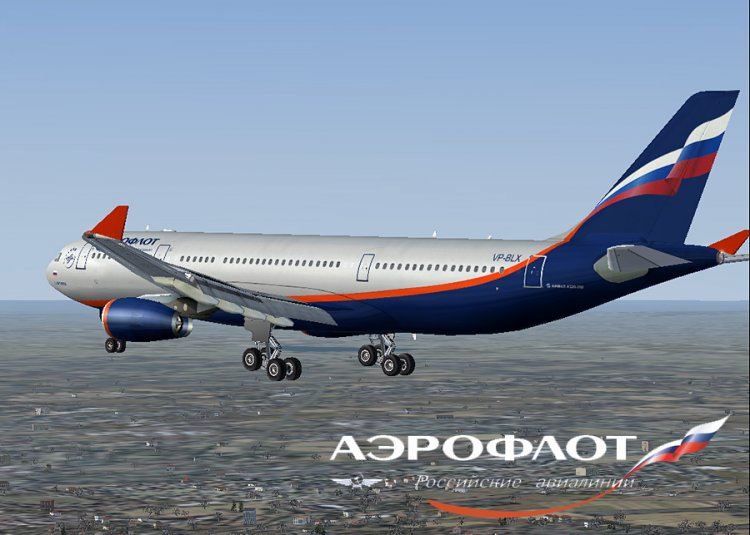 WILCO Airbus A330-200 а/к "Аэрофлот-Российские авиалинии" - FS2004 Ливреи и текстуры для самолетов - Avsim.su