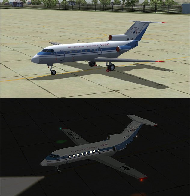 Як-40 ГУПКАП - FS2004 Ливреи и текстуры для самолетов - Avsim.su