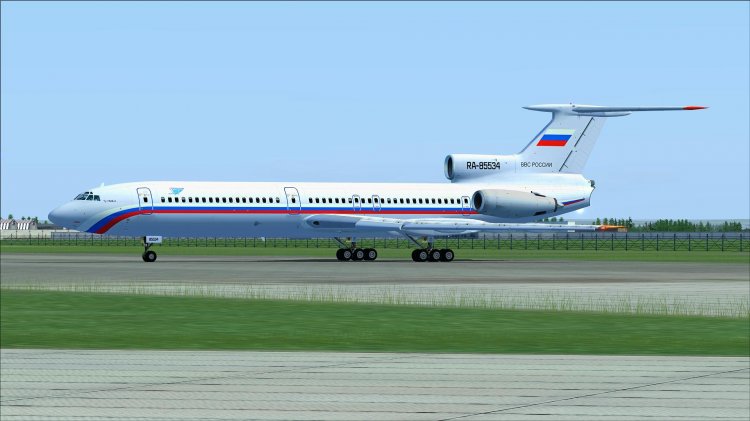 PT TU-154 B-2 VVS Russia(RA-85534) - FS2004 Ливреи и текстуры для ...