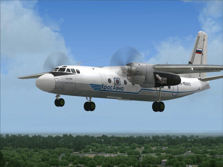 Fajly An 24rv Aviakompanii Krasavia Ra 46642 I Ra 46466 Avsim Su