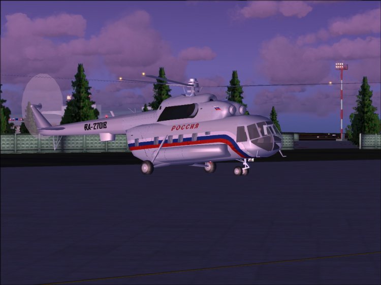 Ми-8 Ливрея Россия - FS2004 Ливреи и текстуры для самолетов - Avsim.su