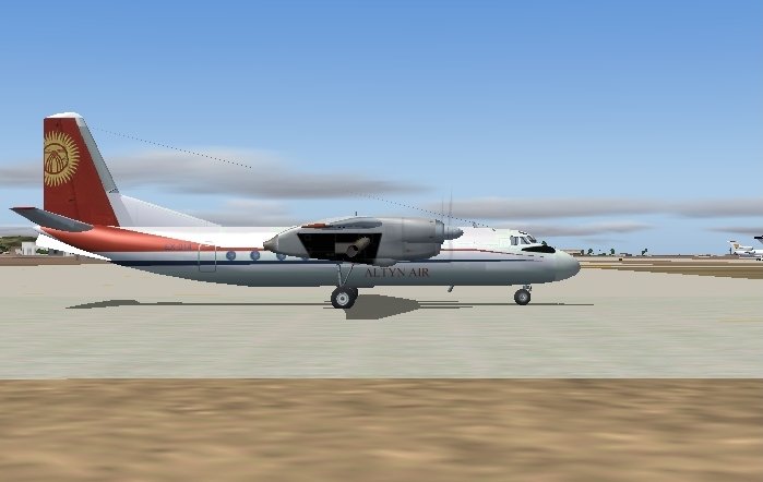 Ai An 24rv Altyn Air Fs2004 Ai Samolety Dlya Trafika Avsim Su
