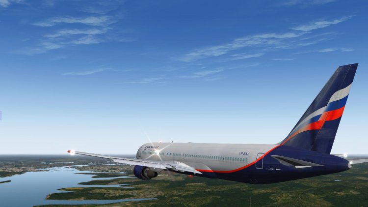 Aeroflot plane