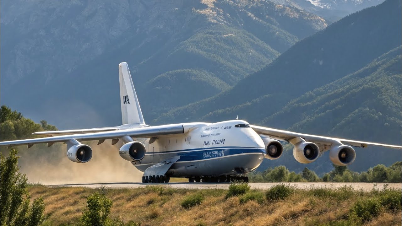 Ан-124 «Руслан» внешний вид самого крупного серийного транспортного самолета в истории мировой авиации