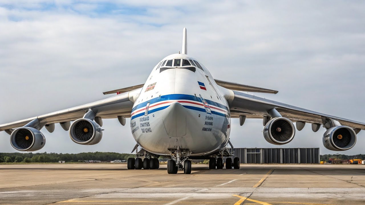 История создания и эволюция Ан-124 «Руслан»: крыльевые лазы, носовой визор и физика 400-тонного гиганта