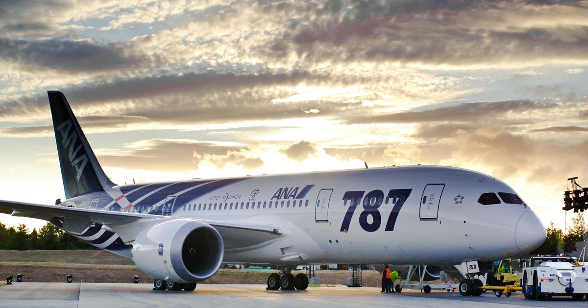 Внешний вид и аэродинамика Boeing 787 Dreamliner