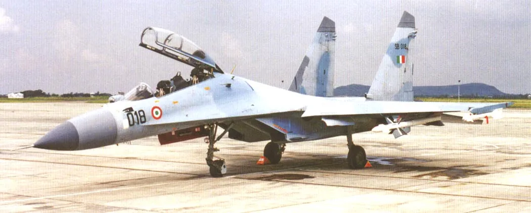Вооружение многоцелевого истребителя Су-30К