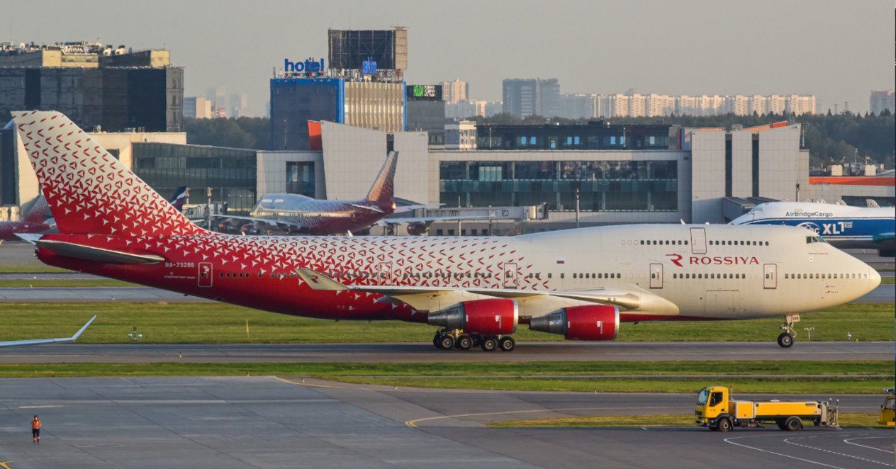 Boeing 747-400 («Королева небес») авиакомпания Россия