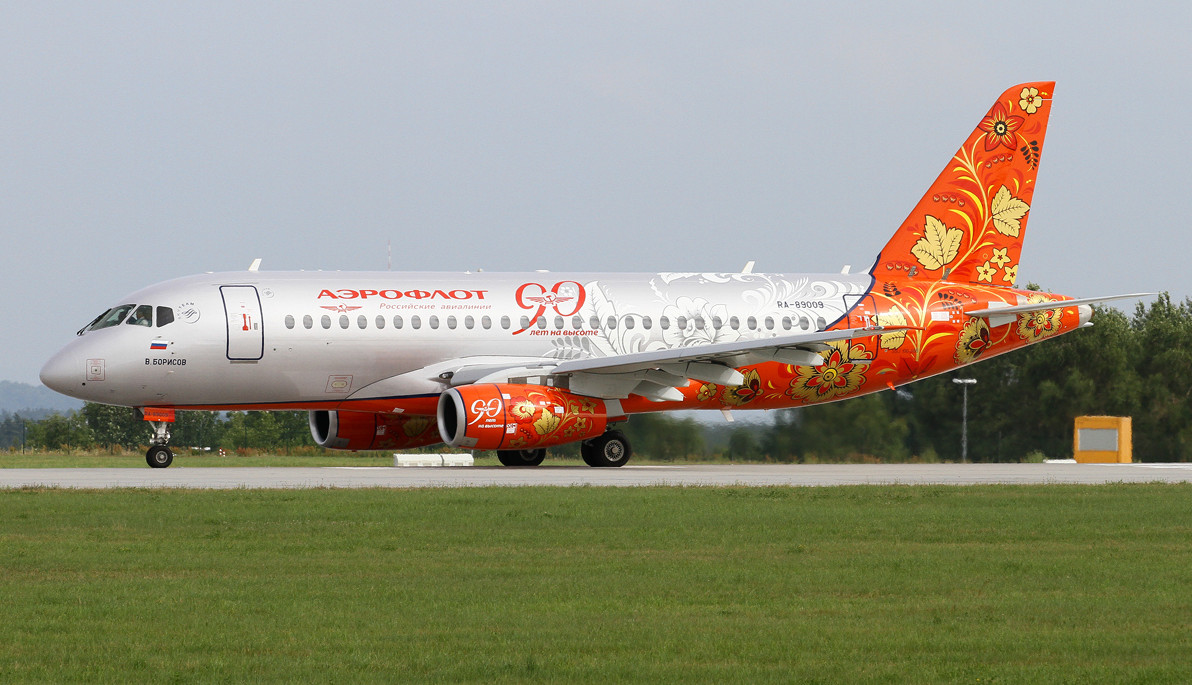 Superjet 100 в ливрее «Хохлома» (Аэрофлот)- История создания