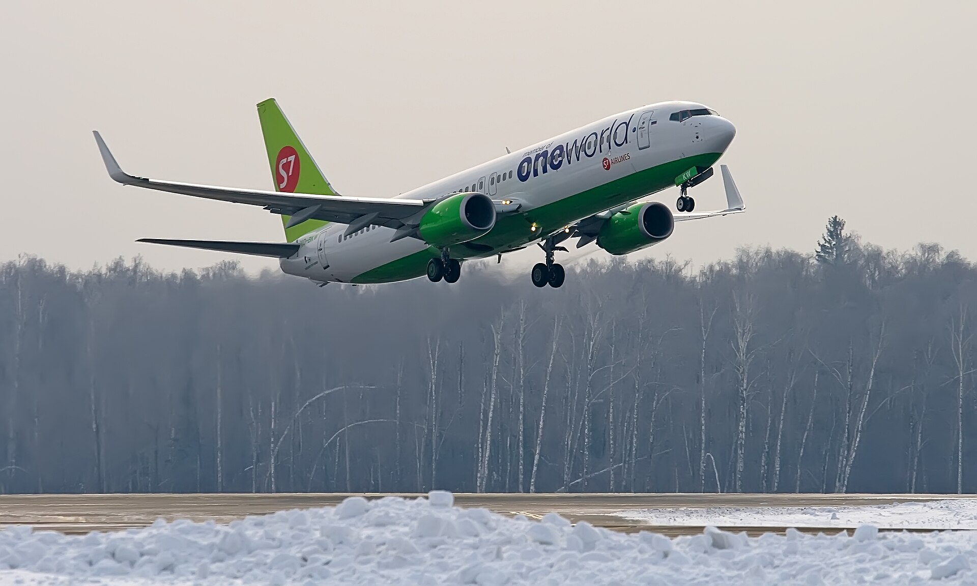 Сколько самолетов в парке авиакомпании S7 Airlines