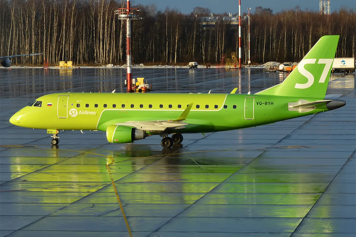 Embraer 170 авиакомпания S7