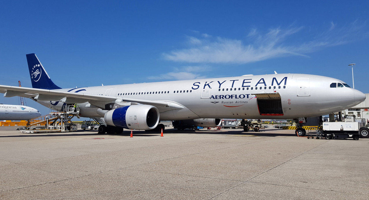 Самолеты Аэрофлота в ливрее SkyTeam- История создания
