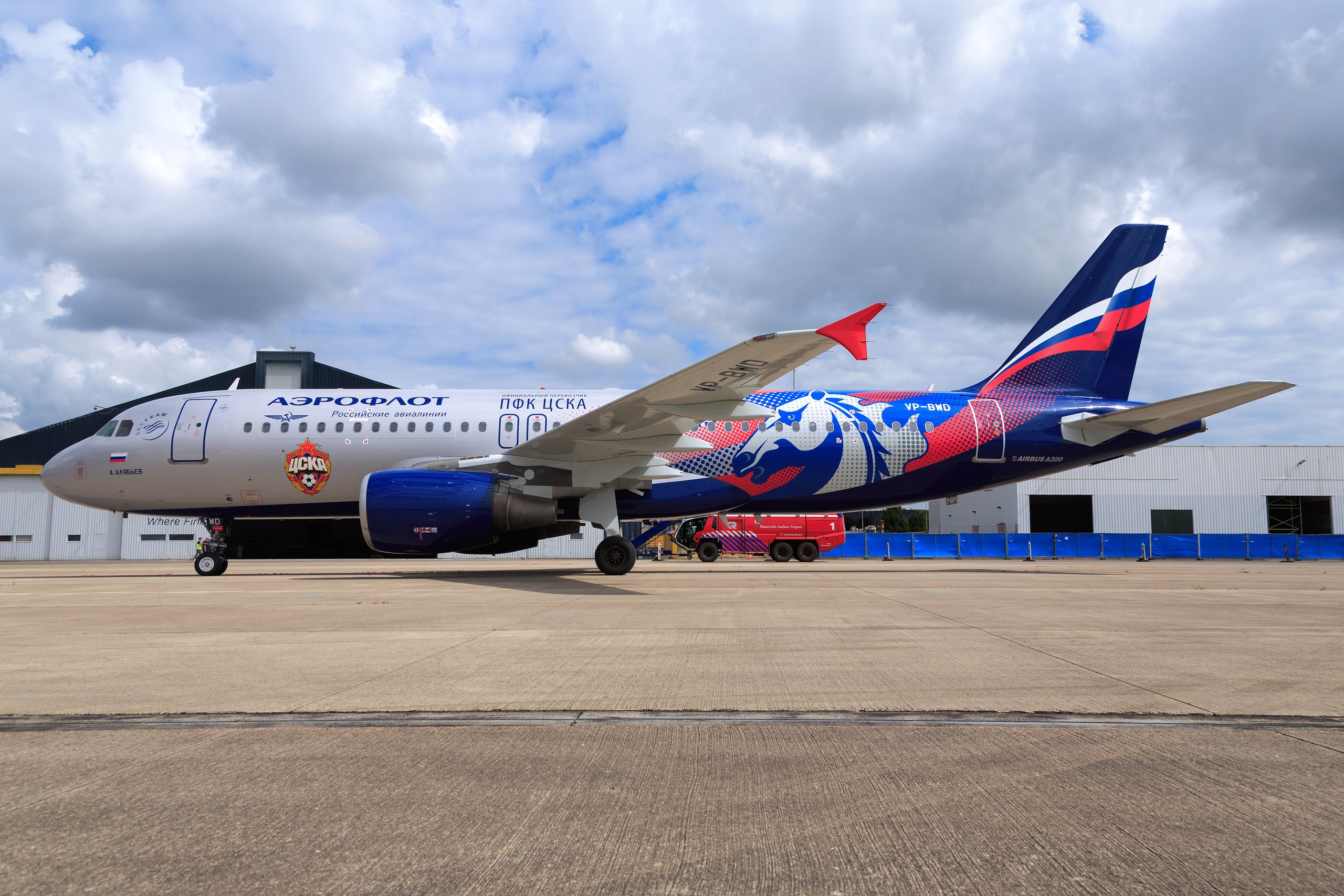Airbus A320 в ливрее ПФК ЦСКА (Аэрофлот)- История создания